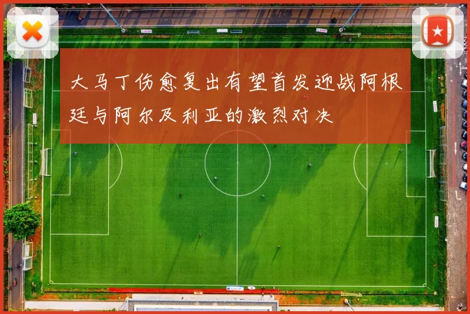 大马丁伤愈复出有望首发迎战阿根廷与阿尔及利亚的激烈对决